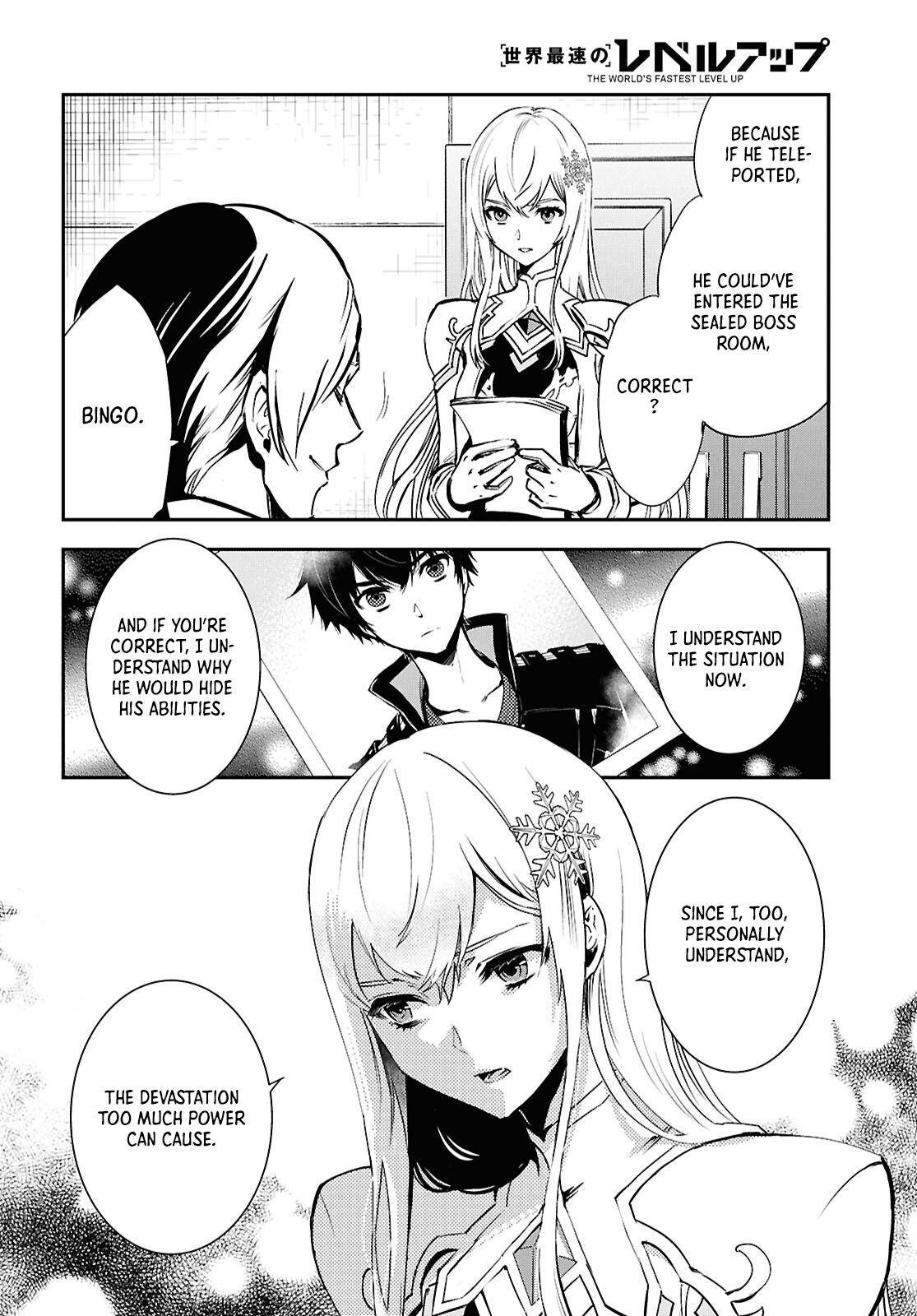 Sekai Saisoku no Level Up Chap 36 - Next Chap 37