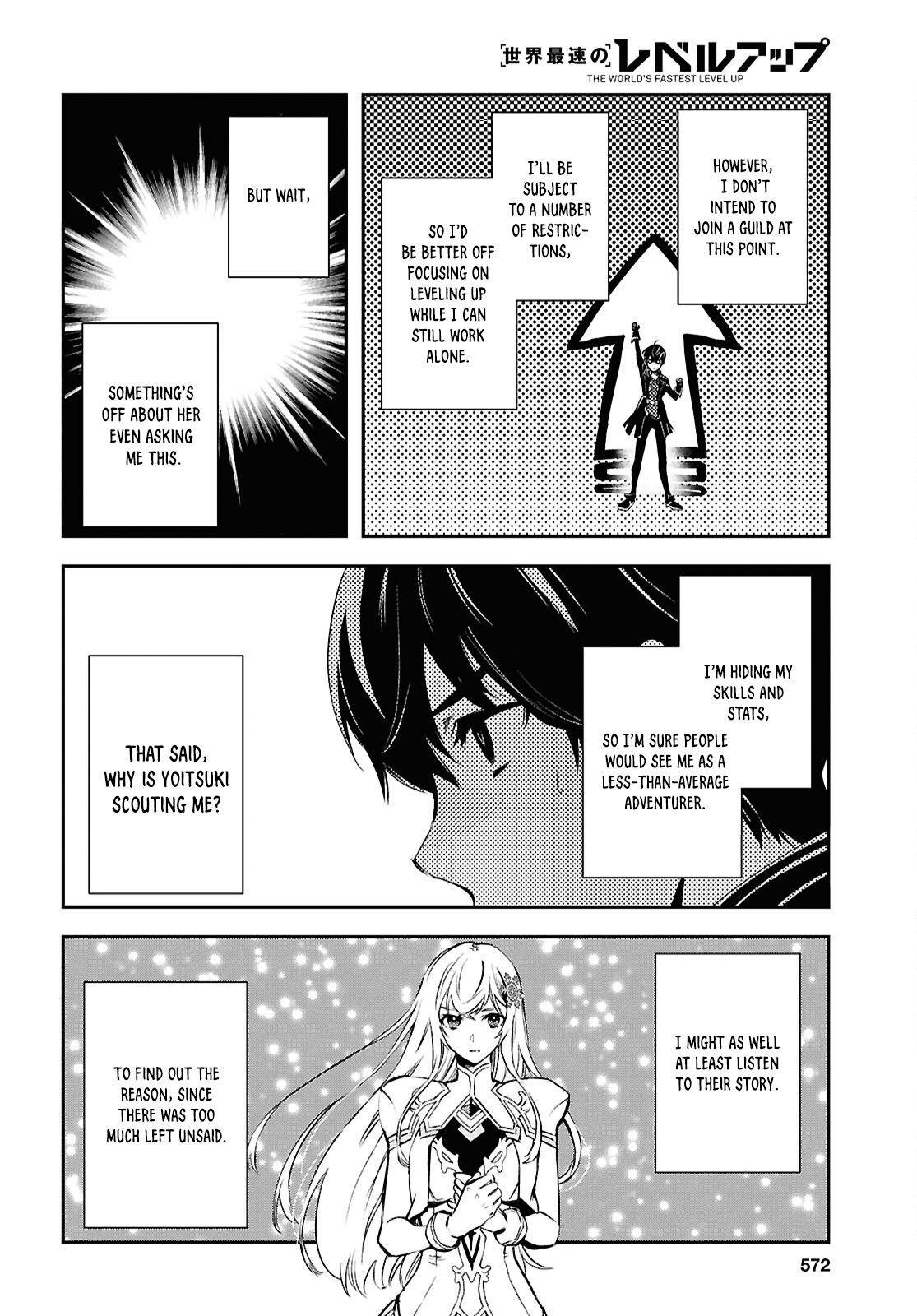 Sekai Saisoku no Level Up Chap 36 - Next Chap 37