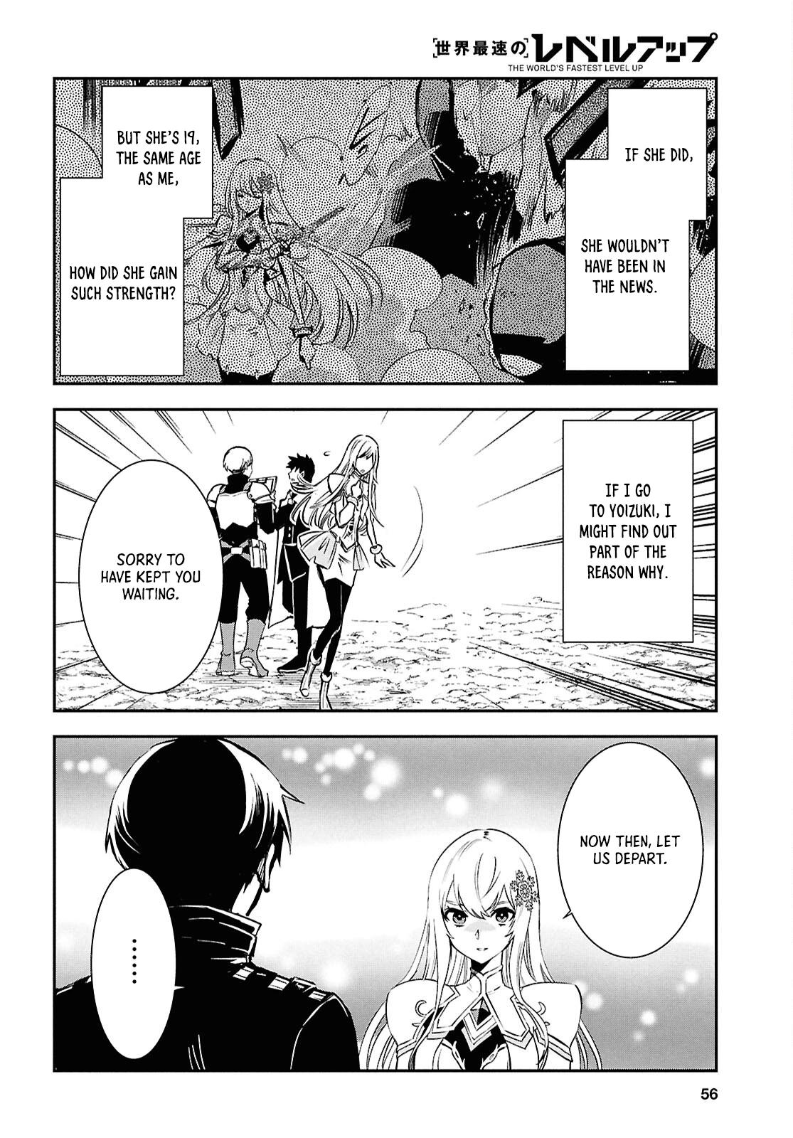 Sekai Saisoku no Level Up Chap 38 - Next Chap 39