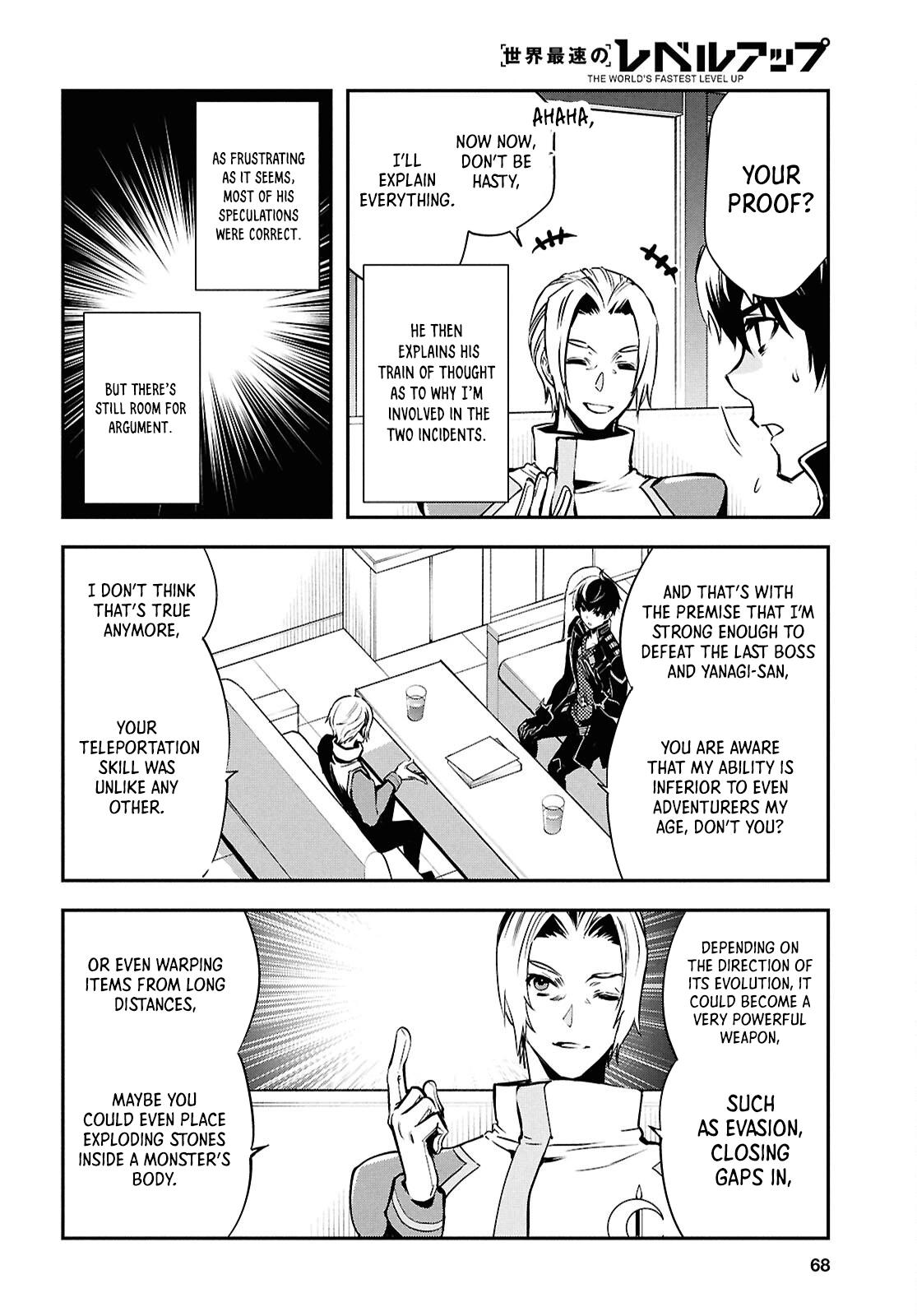 Sekai Saisoku no Level Up Chap 38 - Next Chap 39