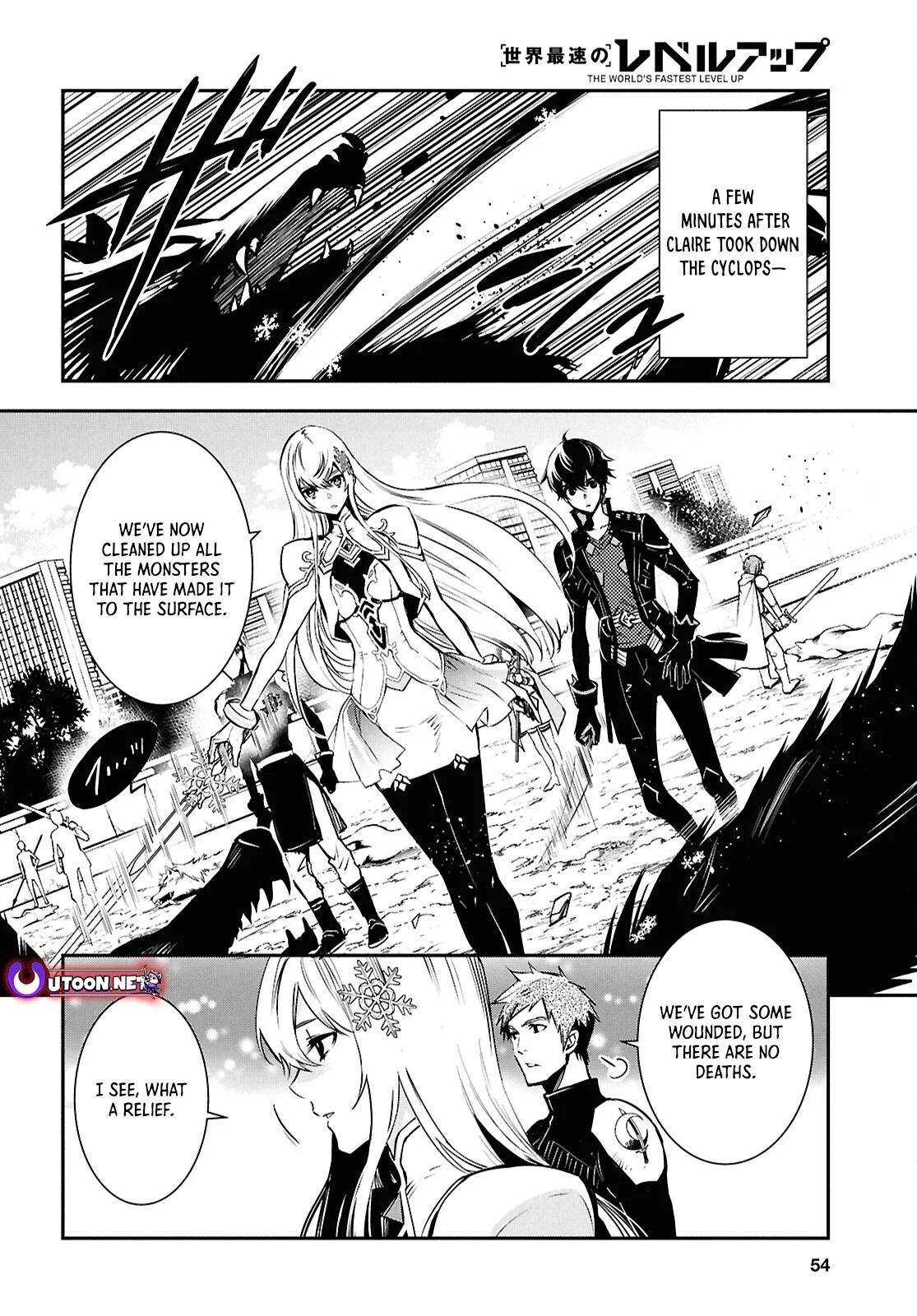 Sekai Saisoku no Level Up Chap 38 - Next Chap 39