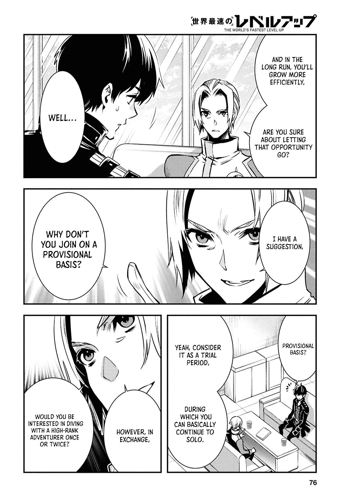 Sekai Saisoku no Level Up Chap 38 - Next Chap 39