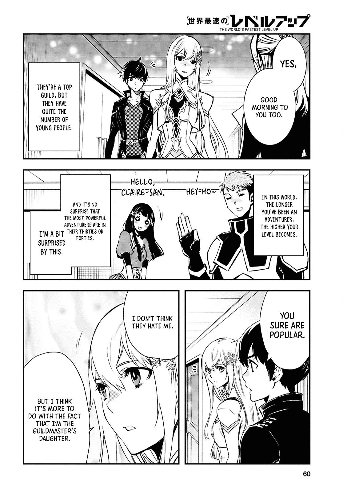 Sekai Saisoku no Level Up Chap 38 - Next Chap 39