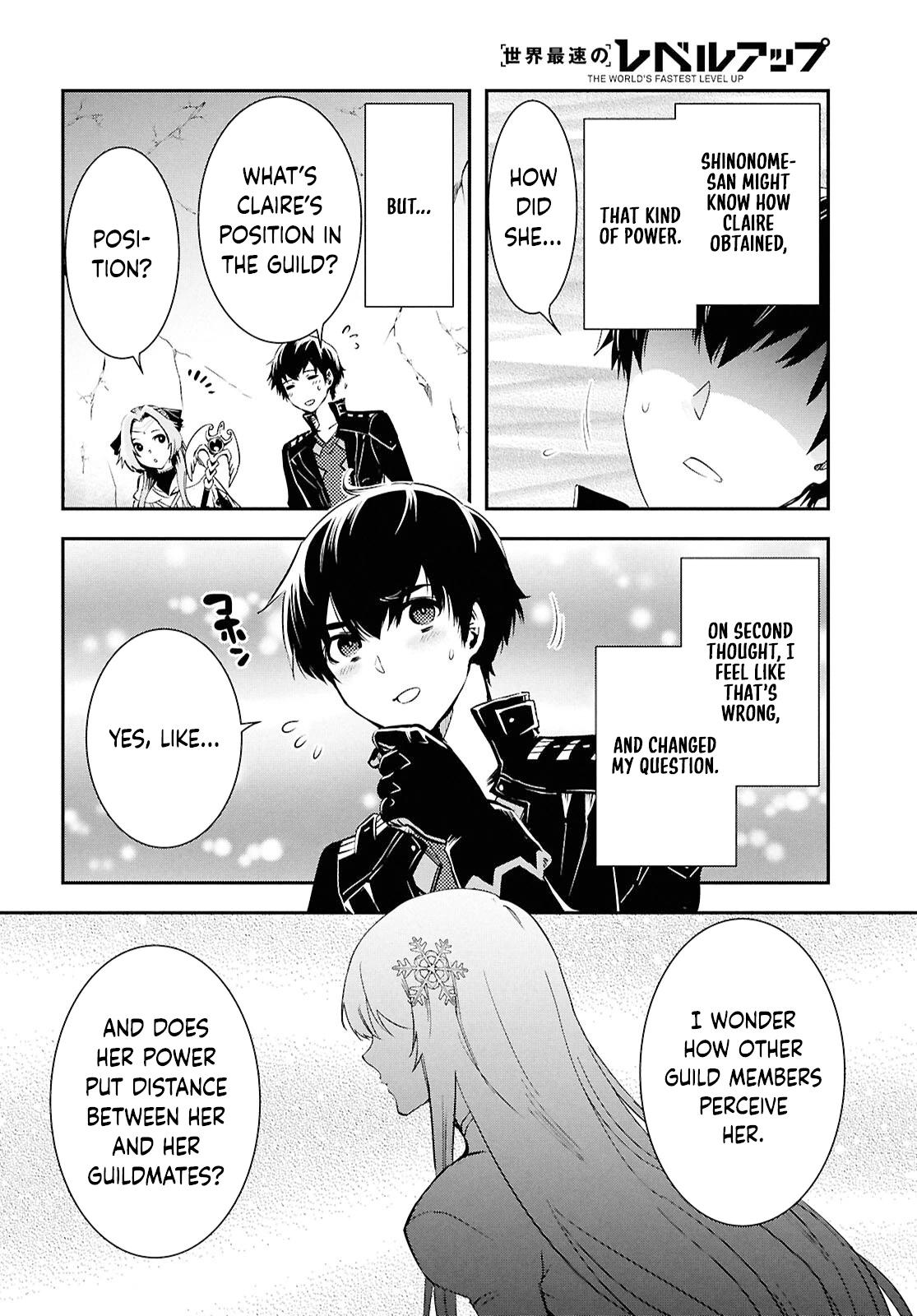 Sekai Saisoku no Level Up Chap 44 - Next Chap 45