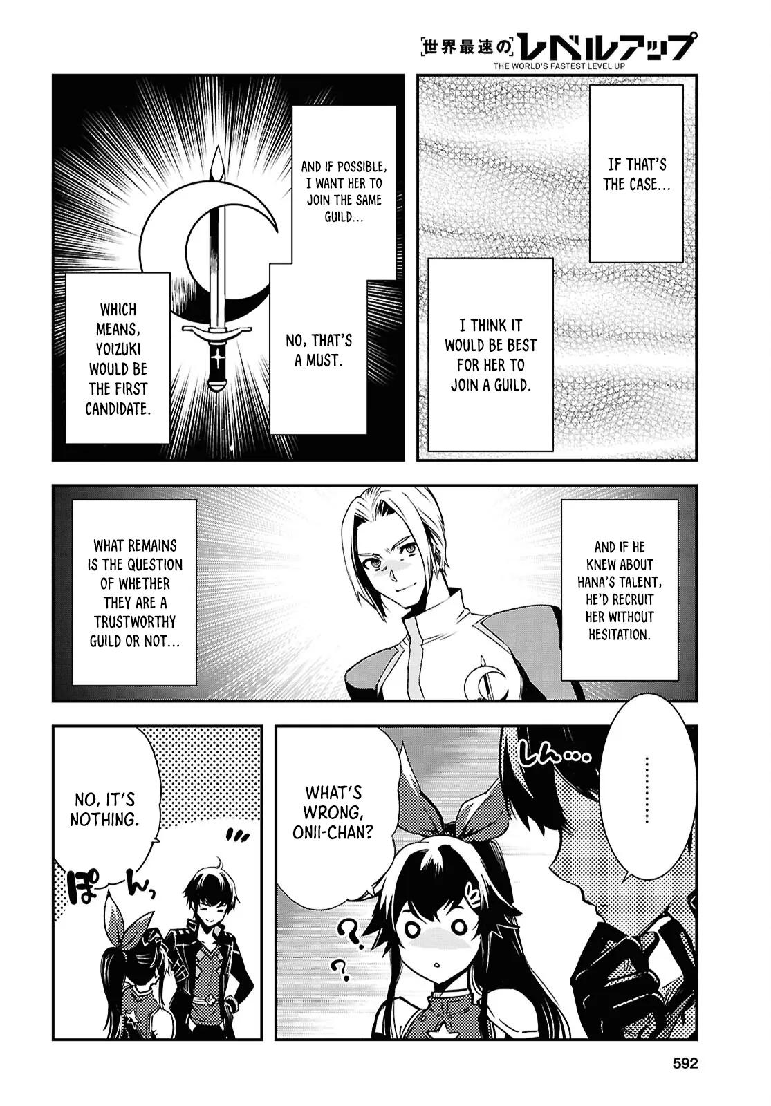 Sekai Saisoku no Level Up Chap 40 - Next Chap 41