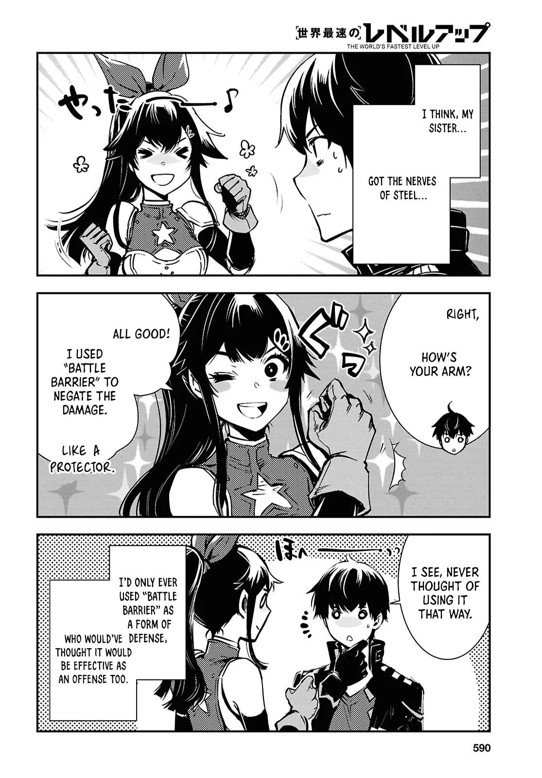 Sekai Saisoku no Level Up Chap 40 - Next Chap 41