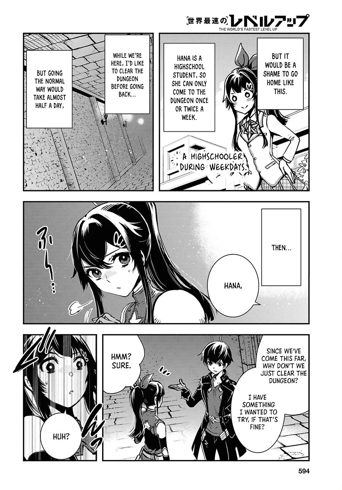 Sekai Saisoku no Level Up Chap 40 - Next Chap 41