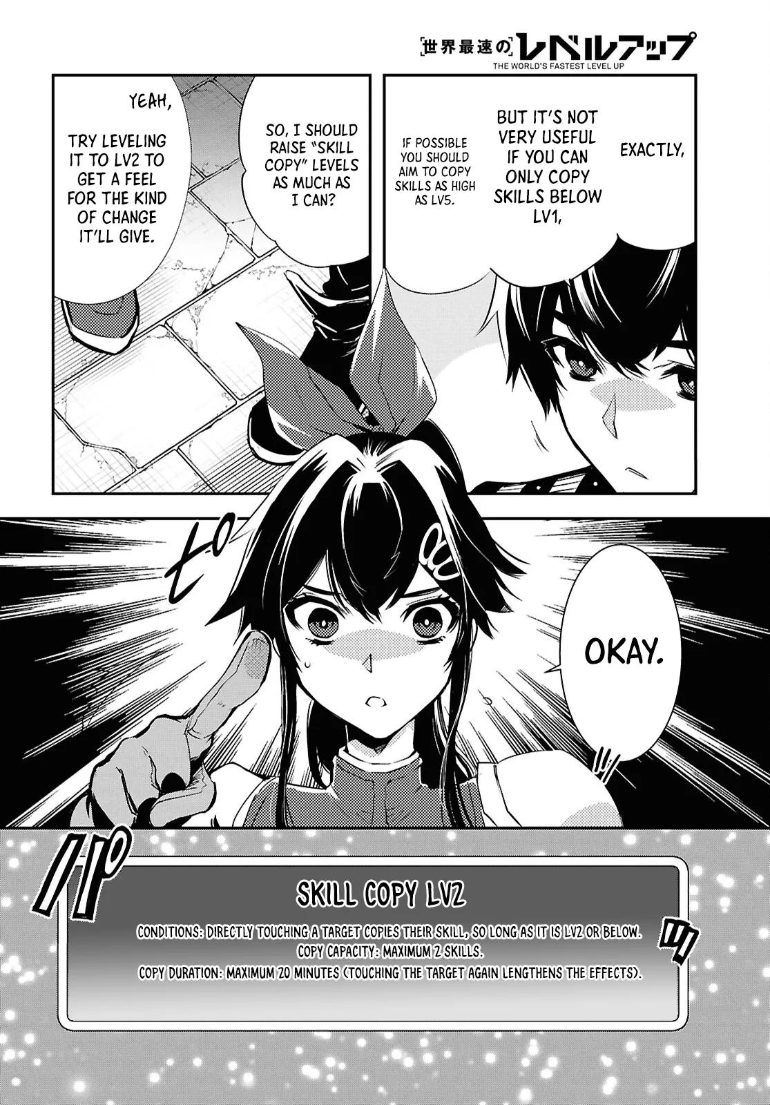 Sekai Saisoku no Level Up Chap 40 - Next Chap 41