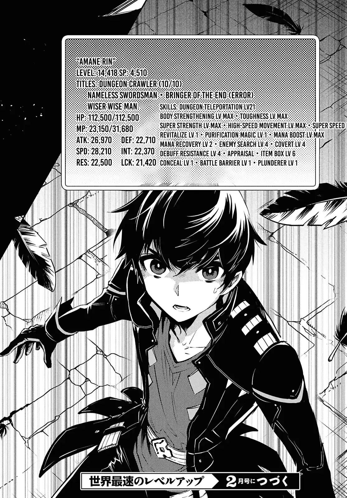 Sekai Saisoku no Level Up Chap 41 - Next Chap 42