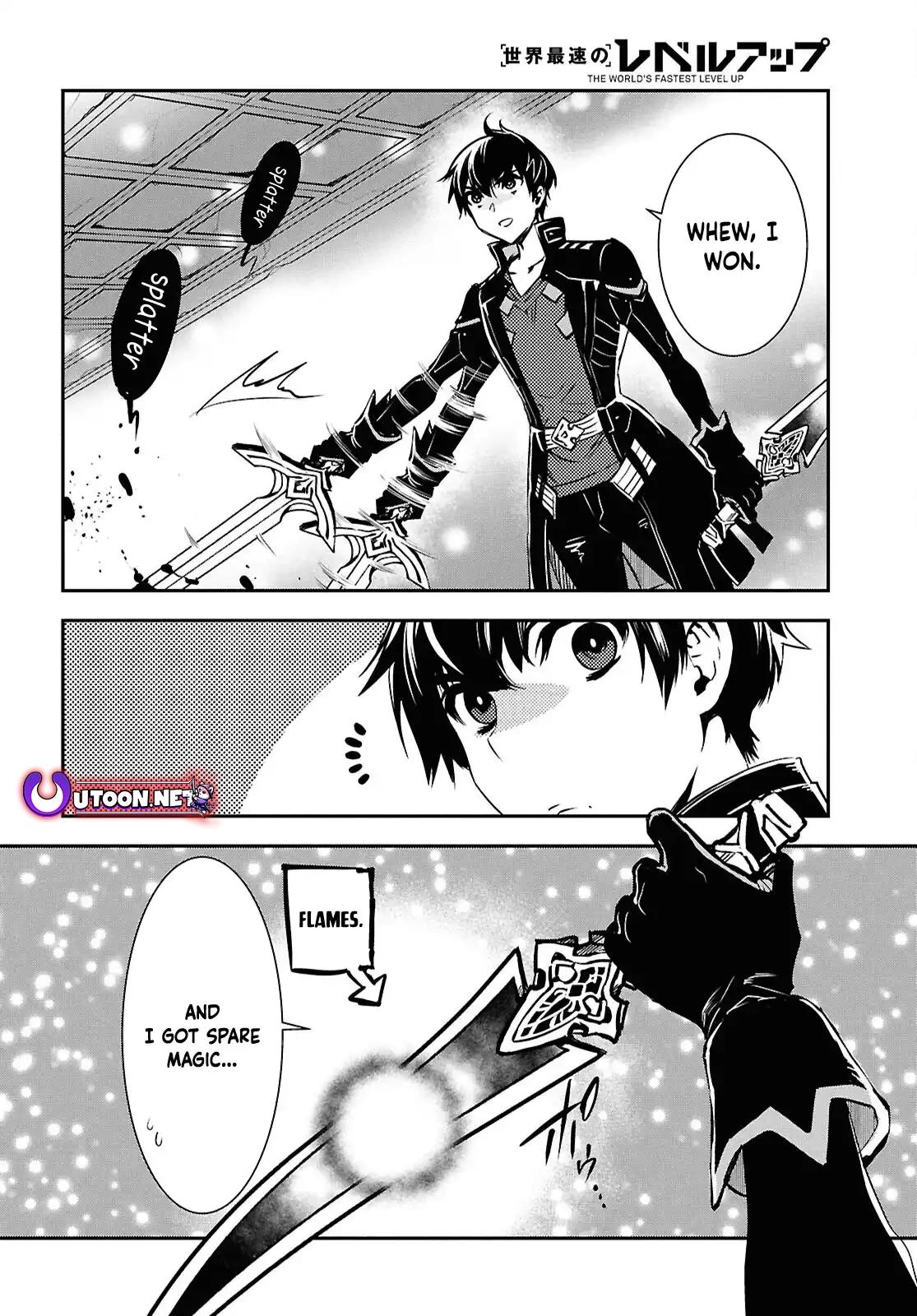 Sekai Saisoku no Level Up Chap 42 - Next Chap 43