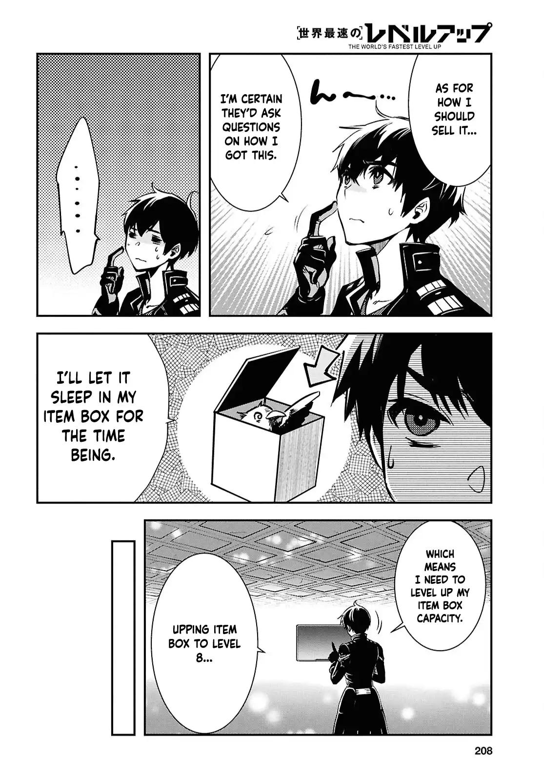 Sekai Saisoku no Level Up Chap 42 - Next Chap 43