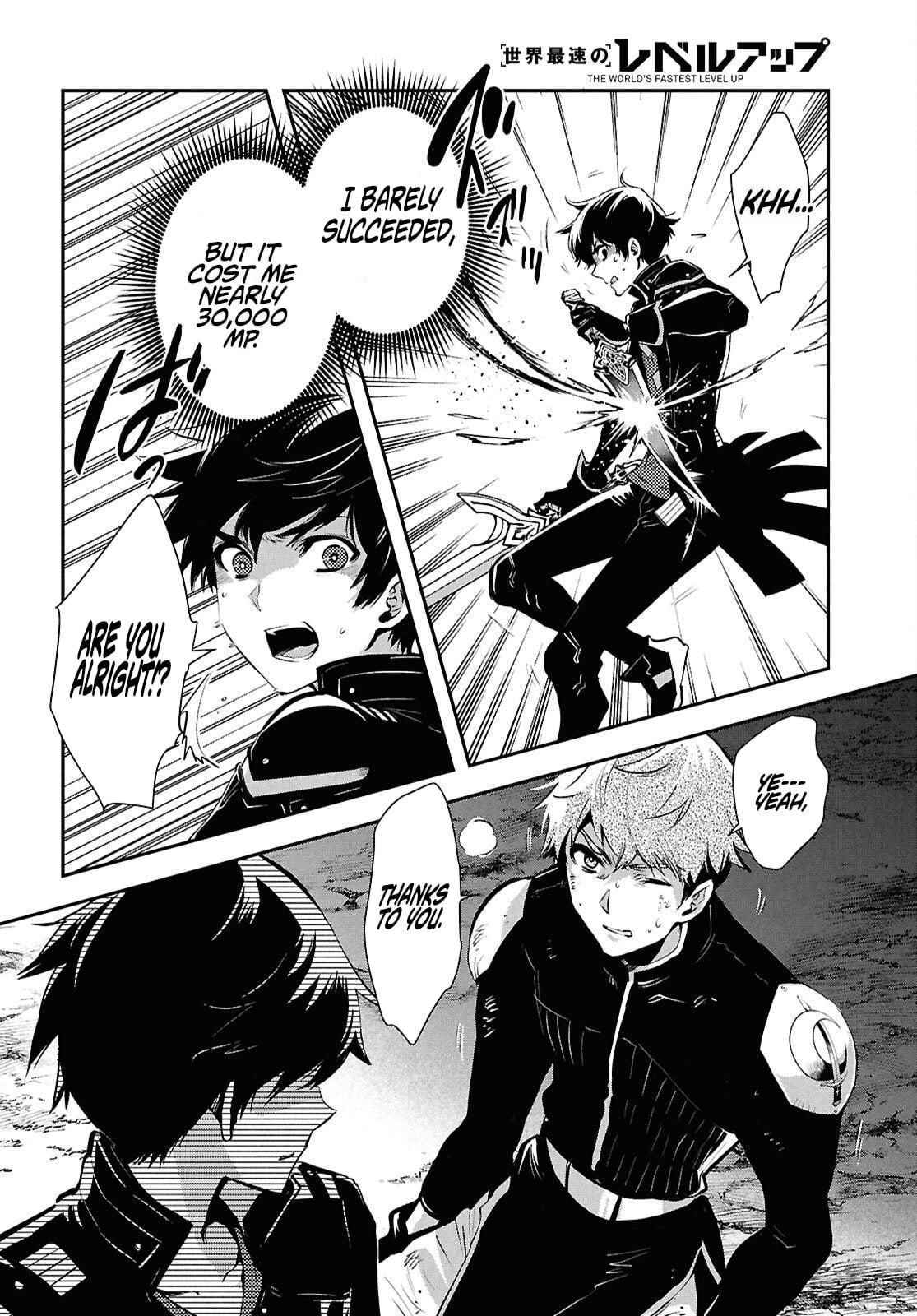 Sekai Saisoku no Level Up Chap 55 - Next Chap 56