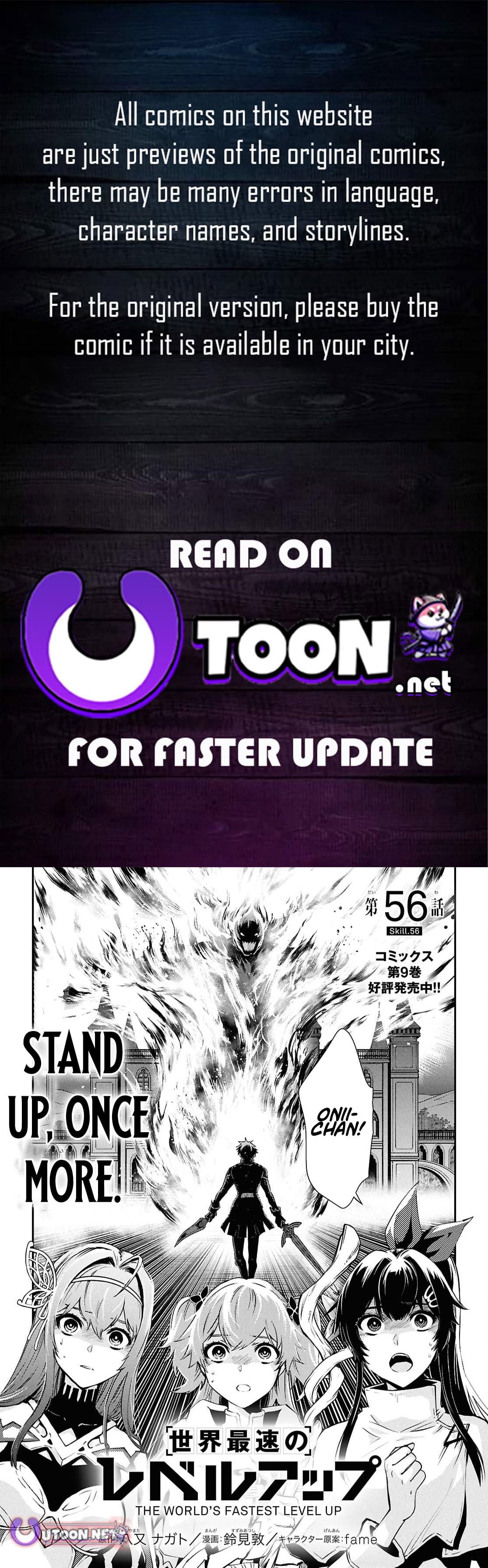 Sekai Saisoku no Level Up Chap 56 - Next Chap 57