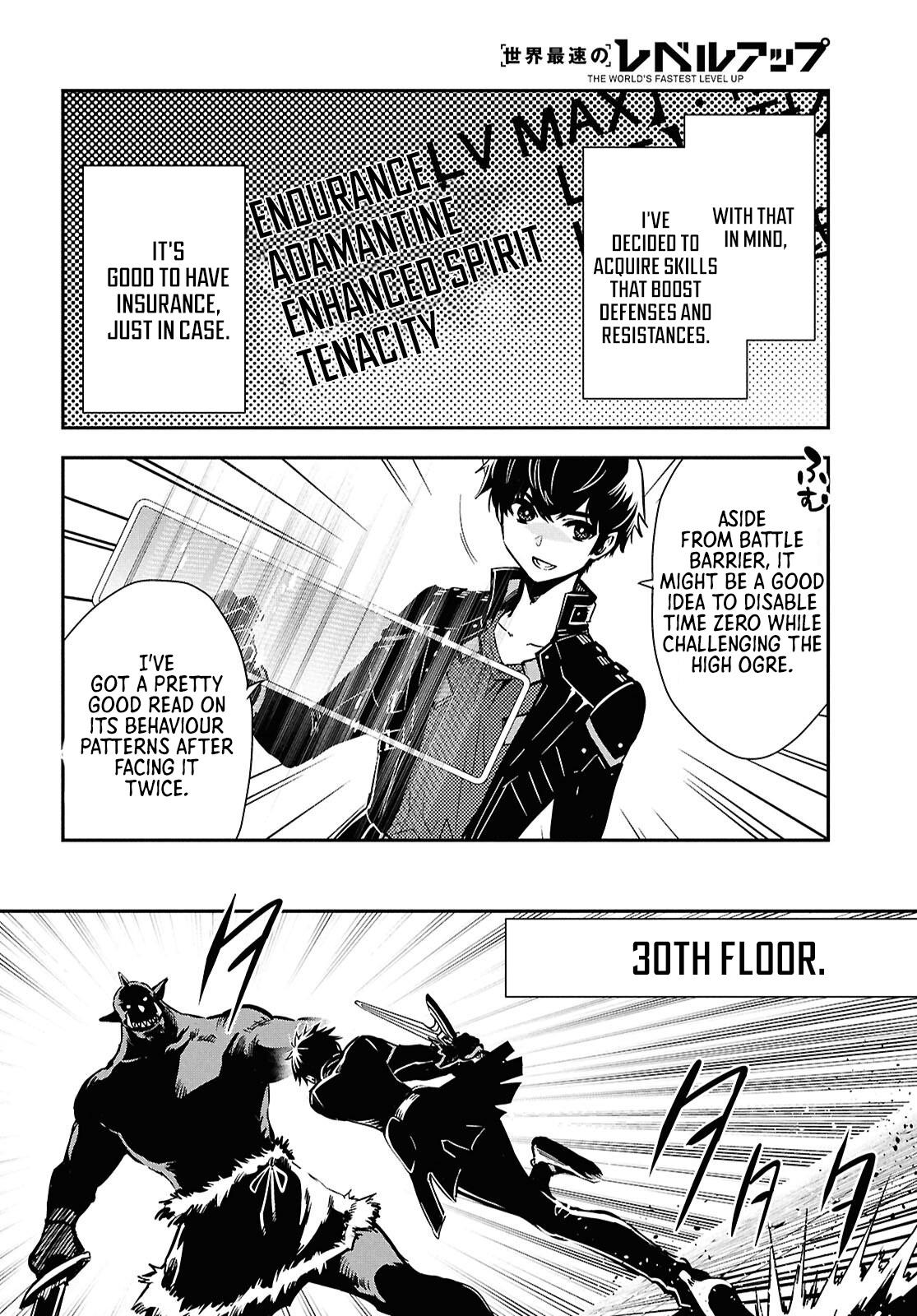 Sekai Saisoku no Level Up Chap 50 - Next Chap 51