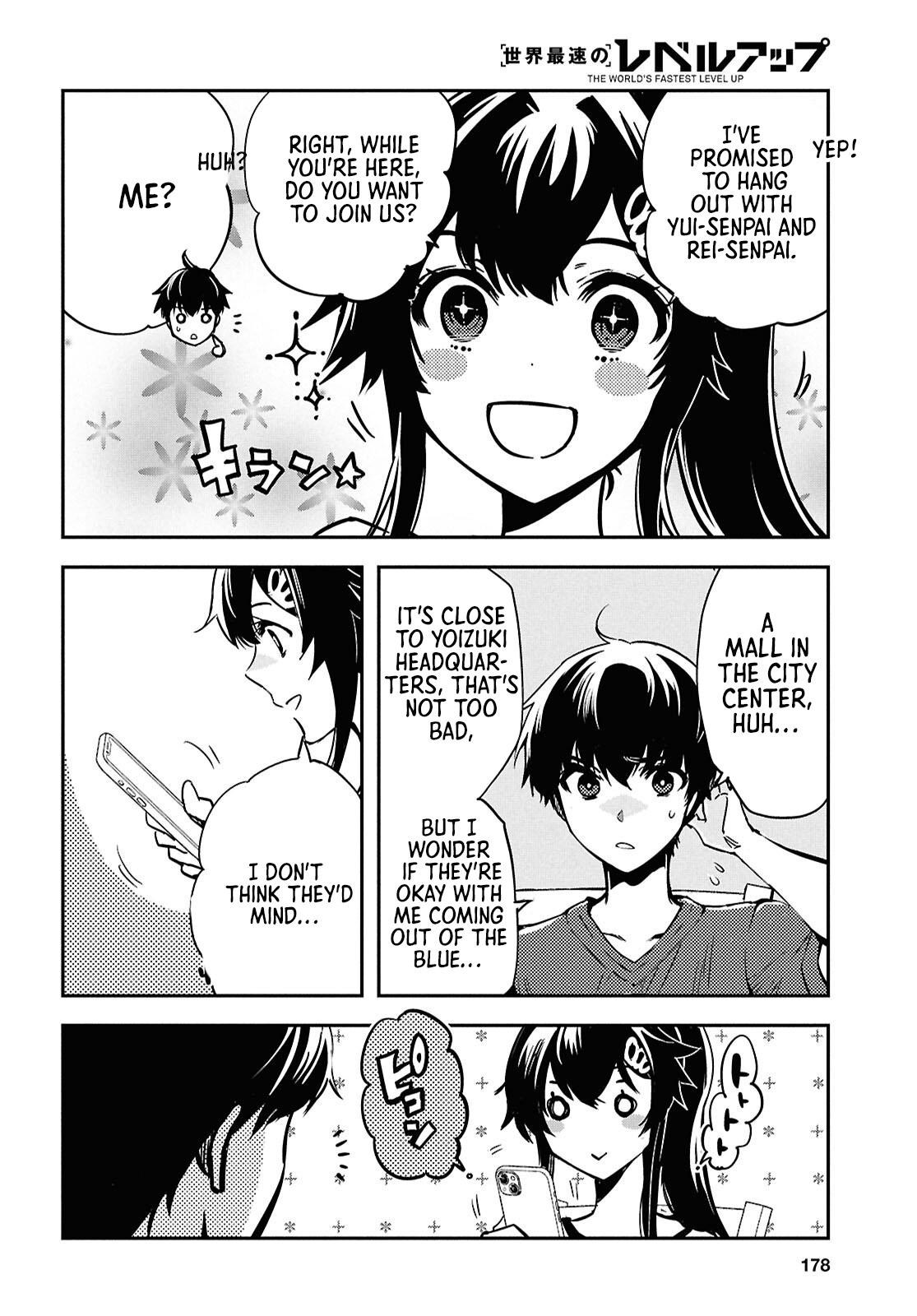 Sekai Saisoku no Level Up Chap 50 - Next Chap 51