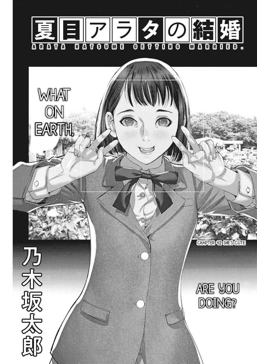 Natsume Arata no Kekkon Chap 42 - Next Chap 43