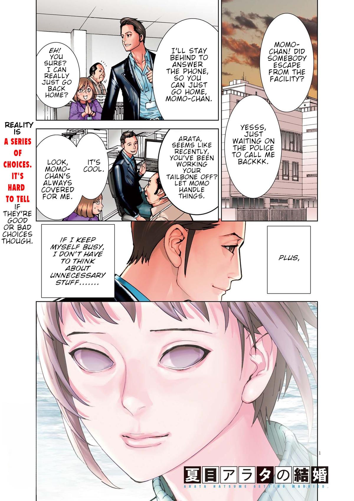Natsume Arata no Kekkon Chap 61 - Next Chap 62