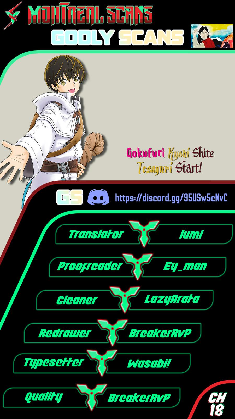 Gokufuri Kyohi shite Tesaguri Start!: Tokka shinai Healer, Nakama to Wakarete Tabi ni Deru Chap 18 - Next Chap 19