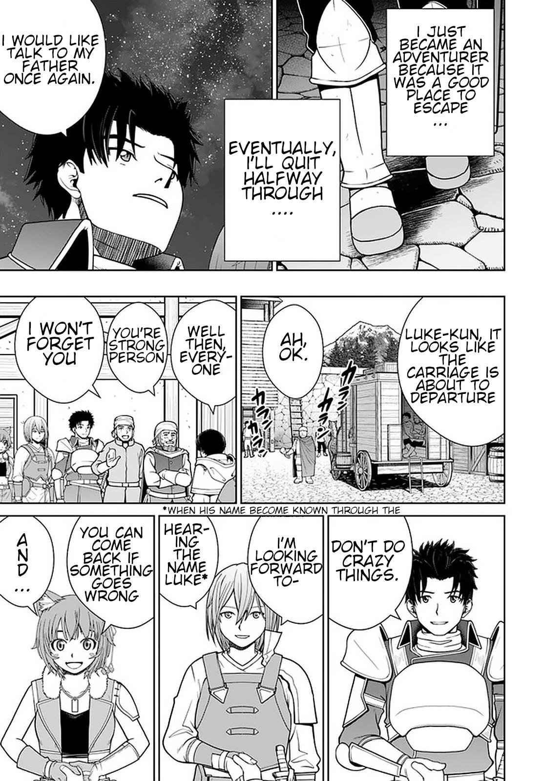 Gokufuri Kyohi shite Tesaguri Start!: Tokka shinai Healer, Nakama to Wakarete Tabi ni Deru Chap 13 - Next Chap 14