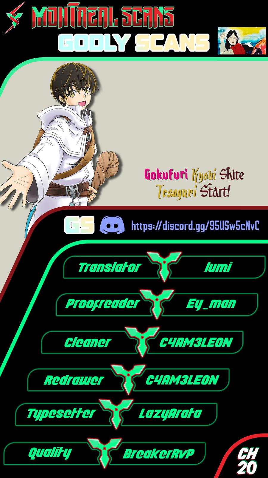 Gokufuri Kyohi shite Tesaguri Start!: Tokka shinai Healer, Nakama to Wakarete Tabi ni Deru Chap 20 - Next Chap 21