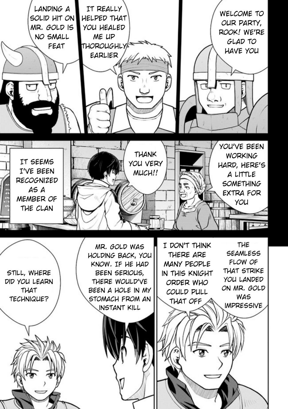 Gokufuri Kyohi shite Tesaguri Start!: Tokka shinai Healer, Nakama to Wakarete Tabi ni Deru Chap 39 - Next Chap 40