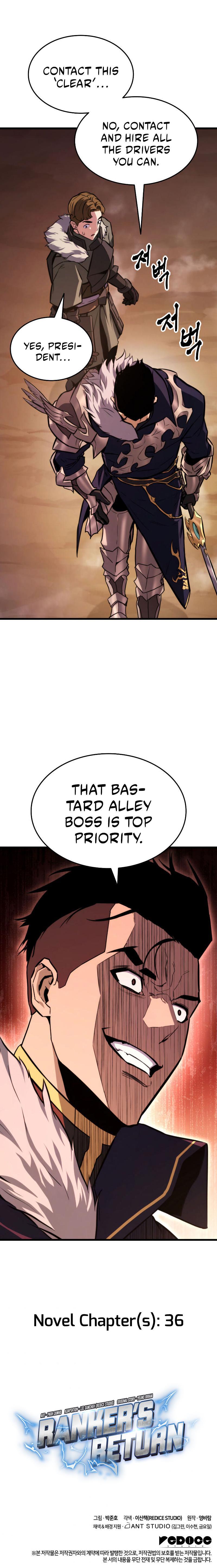 Ranker’s Return (Remake) Chap 32 - Next Chap 33