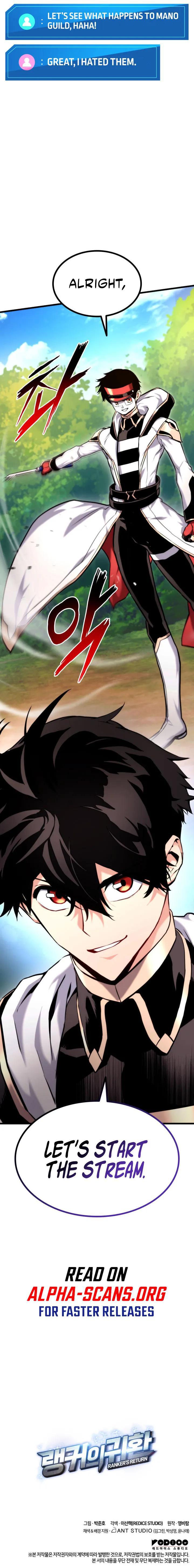 Ranker’s Return (Remake) Chap 76 - Next Chap 77