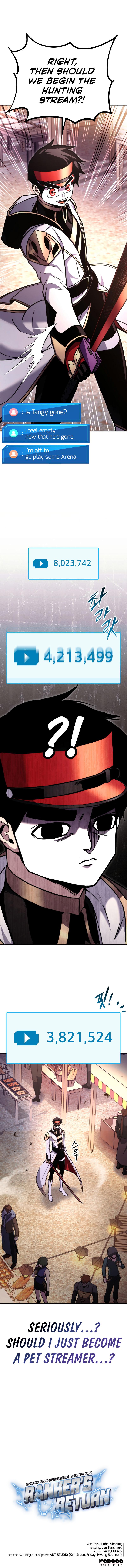 Ranker’s Return (Remake) Chap 122 - Next Chap 123