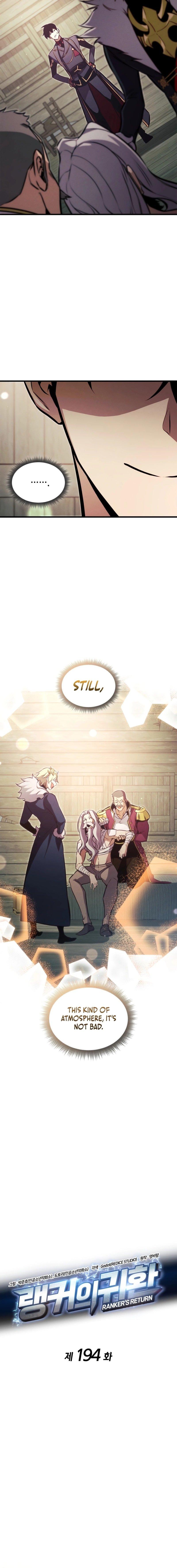 Ranker’s Return (Remake) Chap 194 - Next Chap 195
