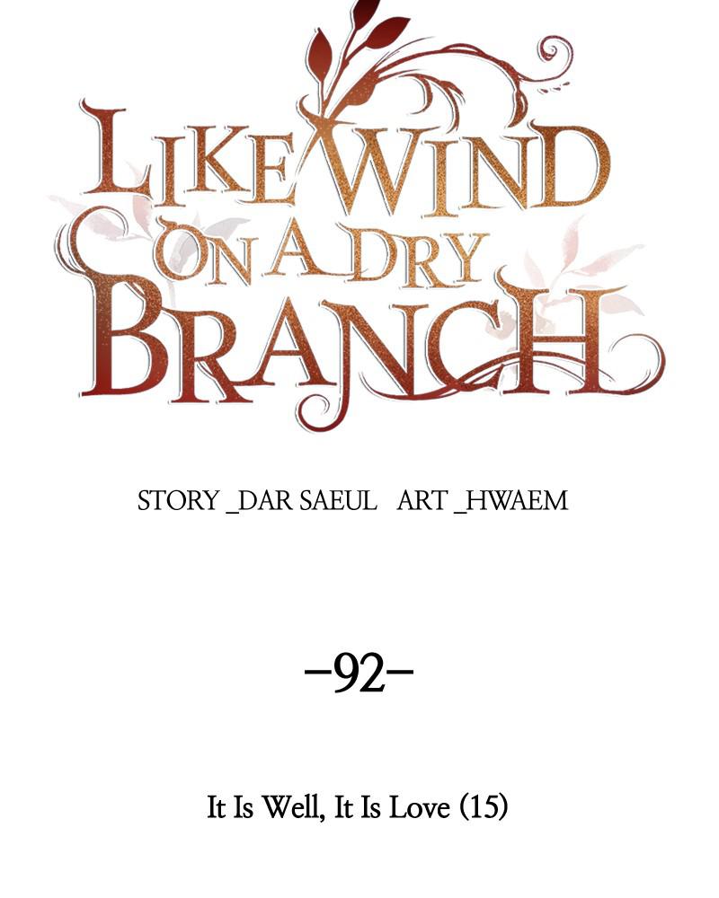 Like Wind on a Dry Branch Chap 92 - Next Chap 93