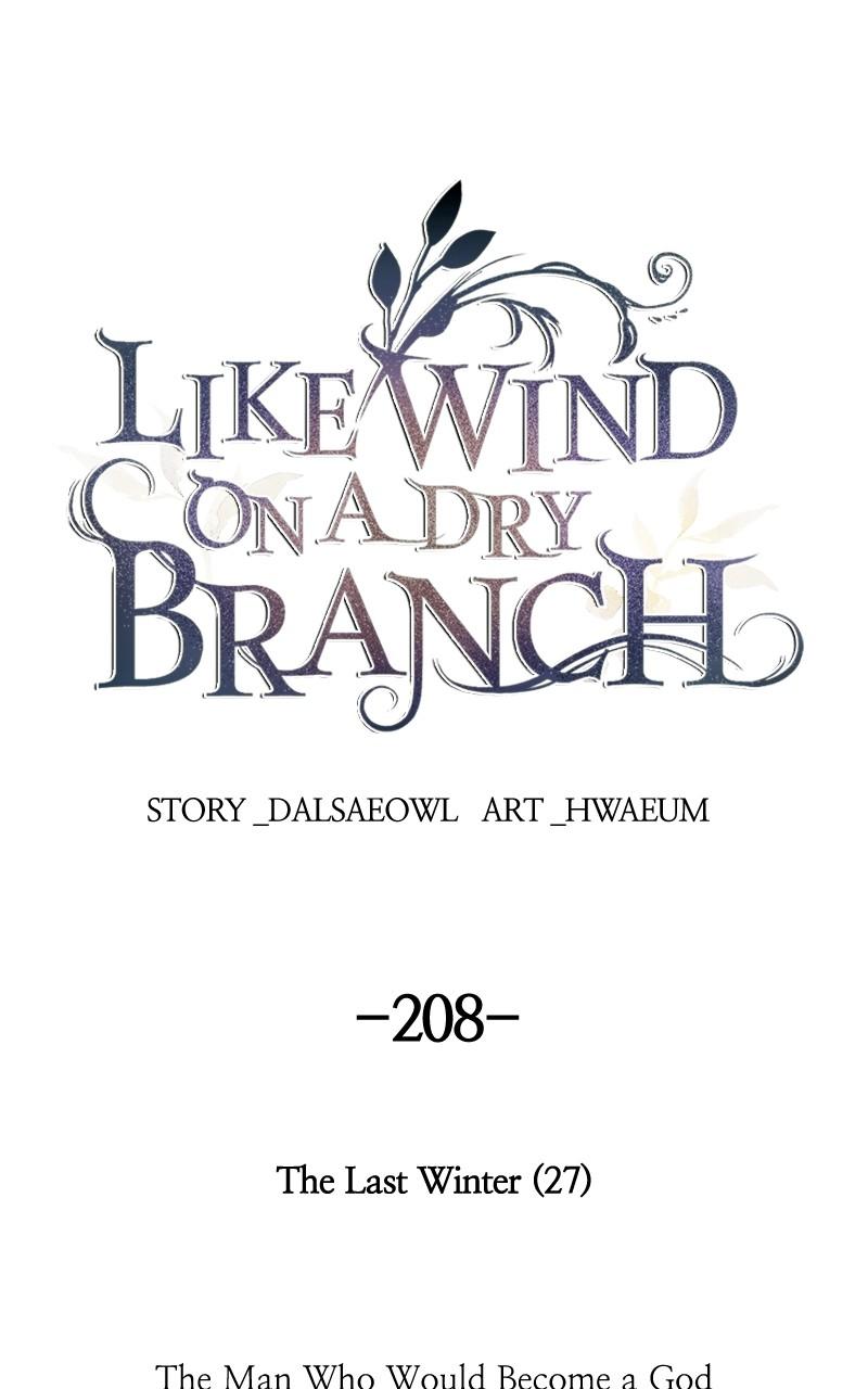 Like Wind on a Dry Branch Chap 208 - Next Chap 209