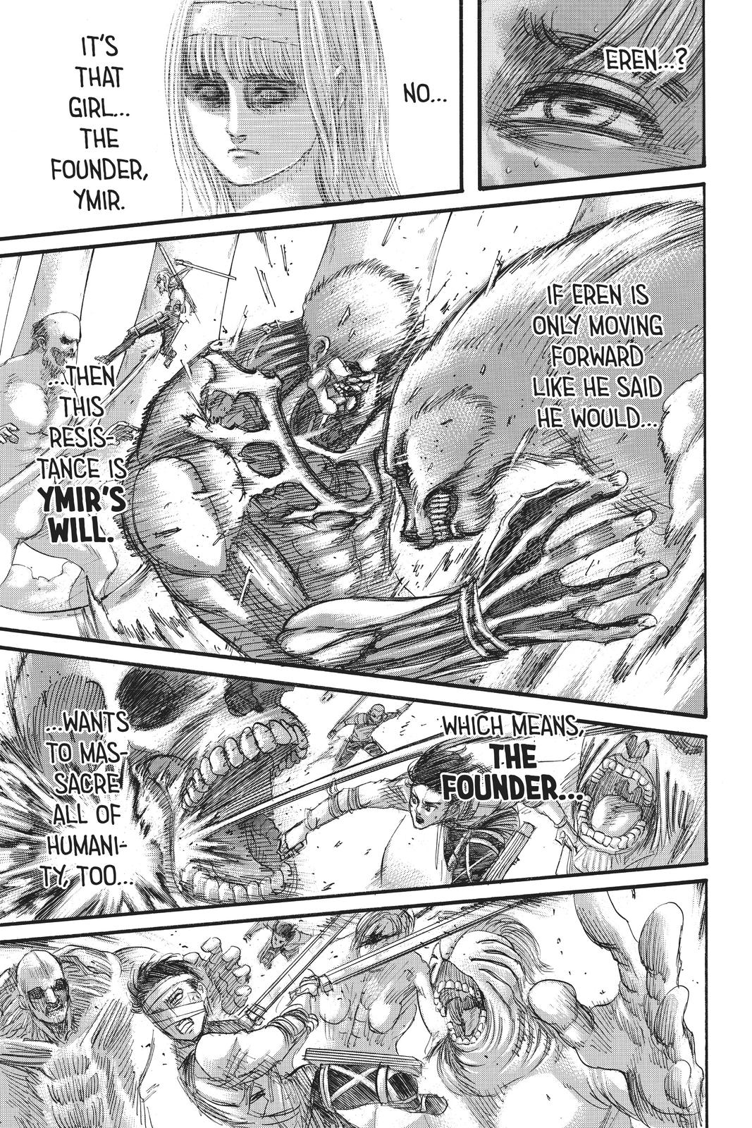 Shingeki no Kyojin - Attack on Titan Chap 135 - Next Chap 136