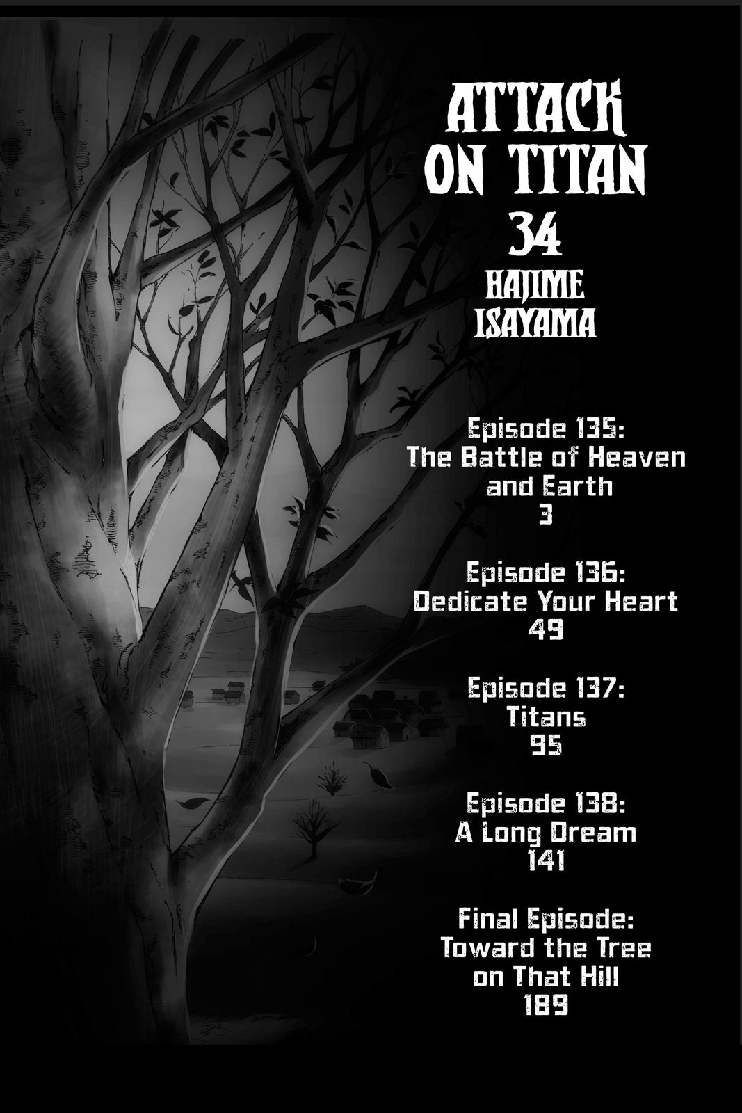 Shingeki no Kyojin - Attack on Titan Chap 135 - Next Chap 136
