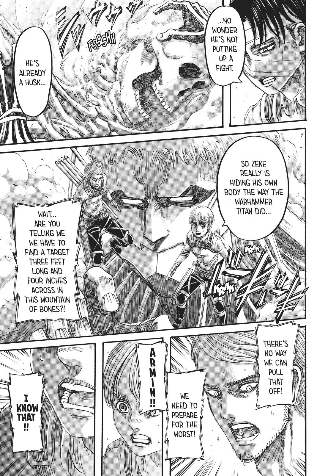Shingeki no Kyojin - Attack on Titan Chap 135 - Next Chap 136