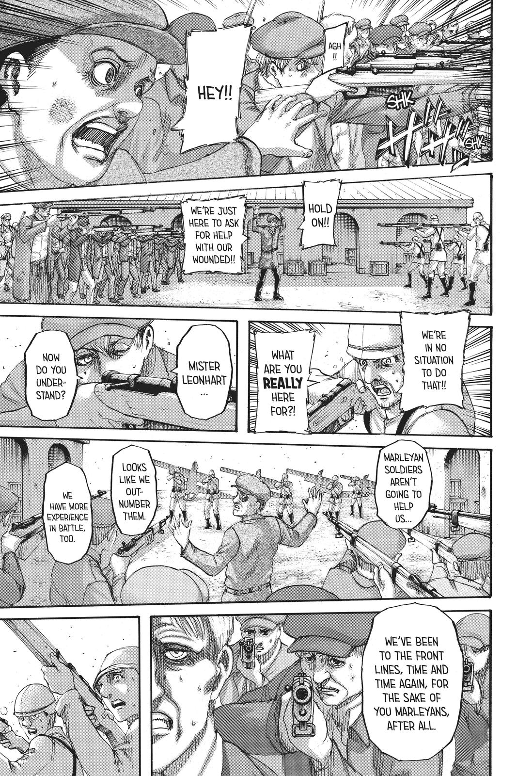 Shingeki no Kyojin - Attack on Titan Chap 136 - Next Chap 137