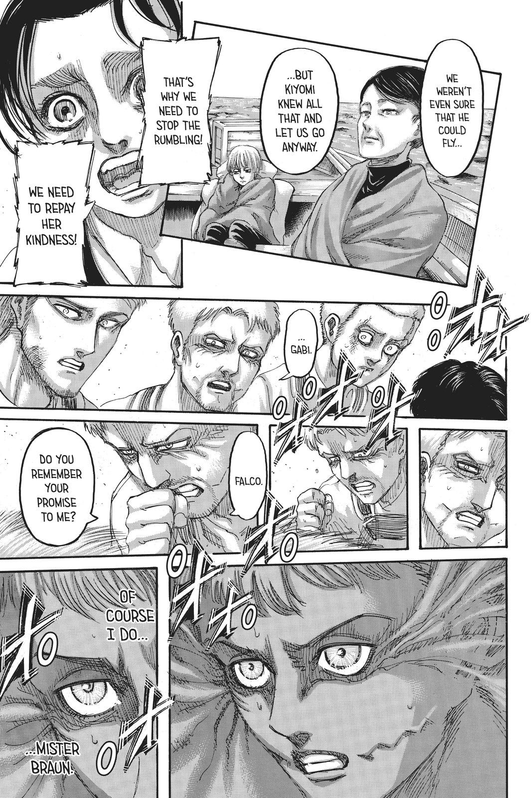 Shingeki no Kyojin - Attack on Titan Chap 136 - Next Chap 137