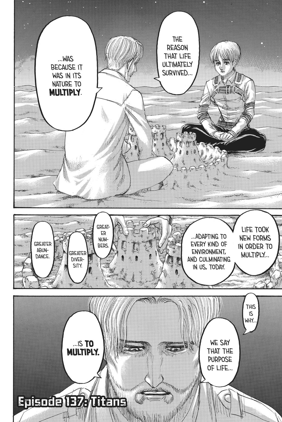Shingeki no Kyojin - Attack on Titan Chap 137 - Next Chap 138