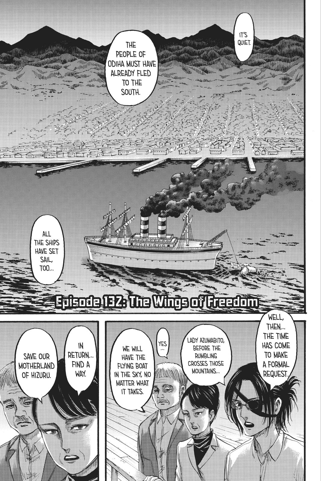 Shingeki no Kyojin - Attack on Titan Chap 132 - Next Chap 133
