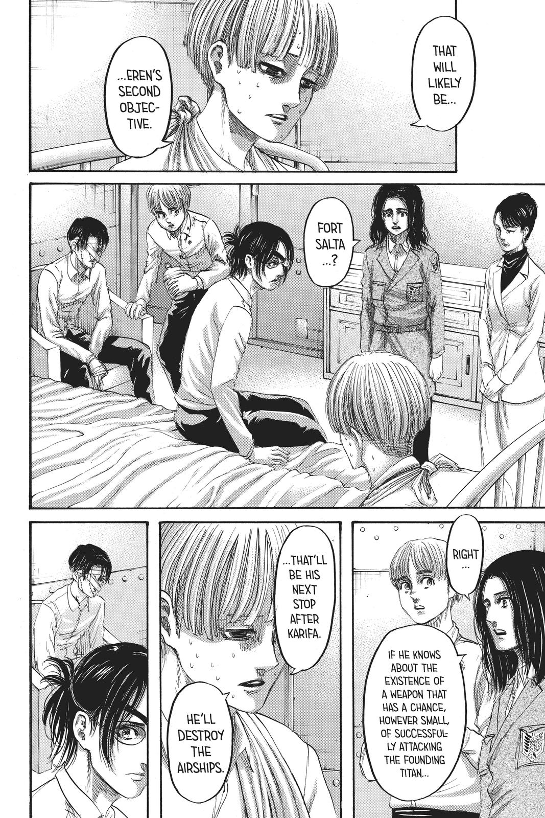 Shingeki no Kyojin - Attack on Titan Chap 132 - Next Chap 133