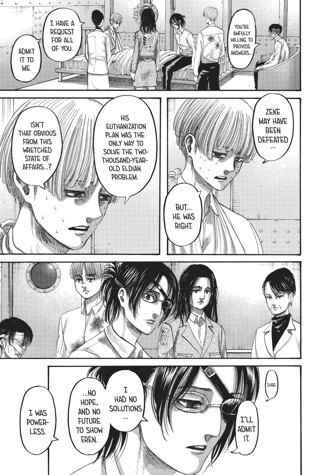 Shingeki no Kyojin - Attack on Titan Chap 132 - Next Chap 133