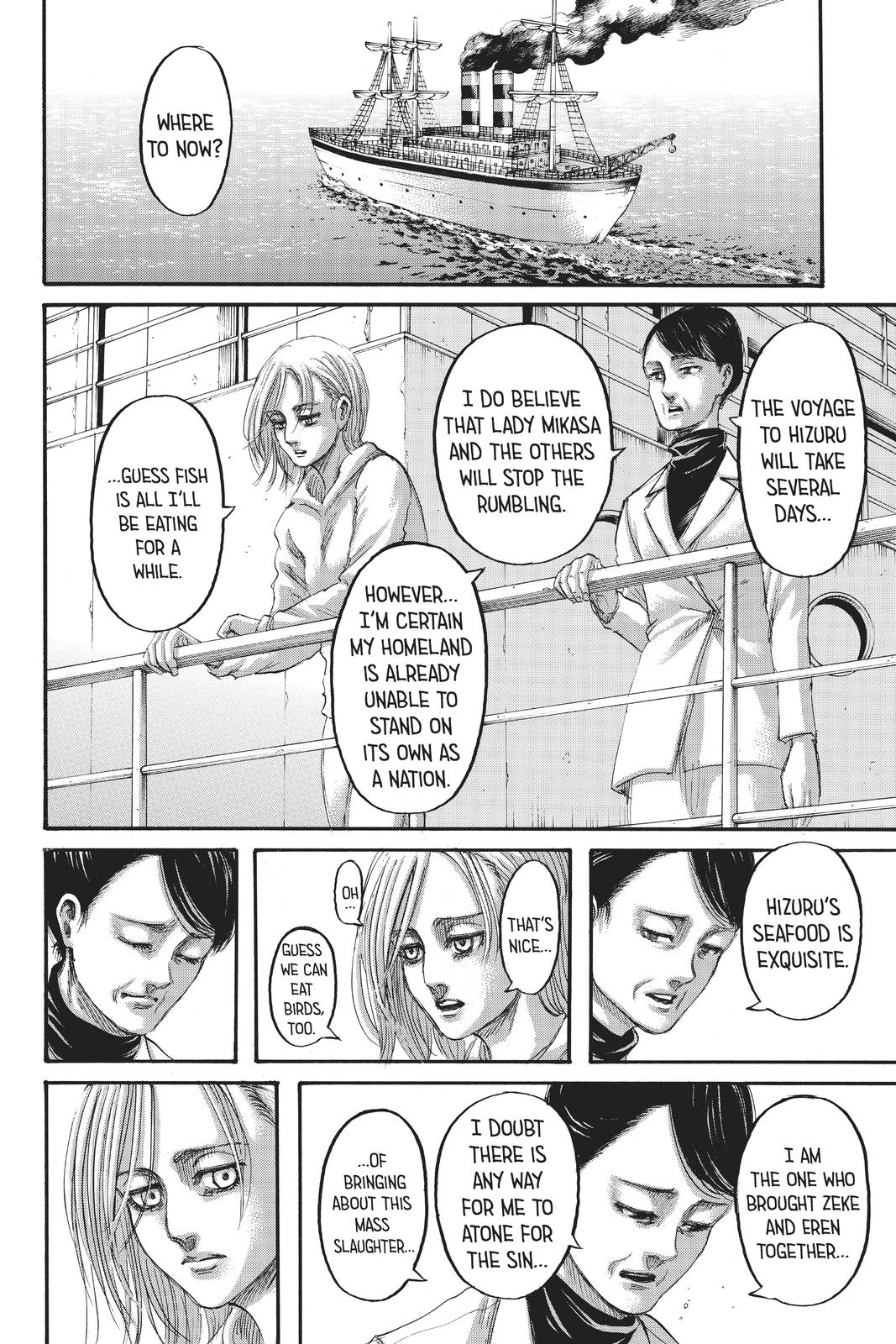 Shingeki no Kyojin - Attack on Titan Chap 133 - Next Chap 134