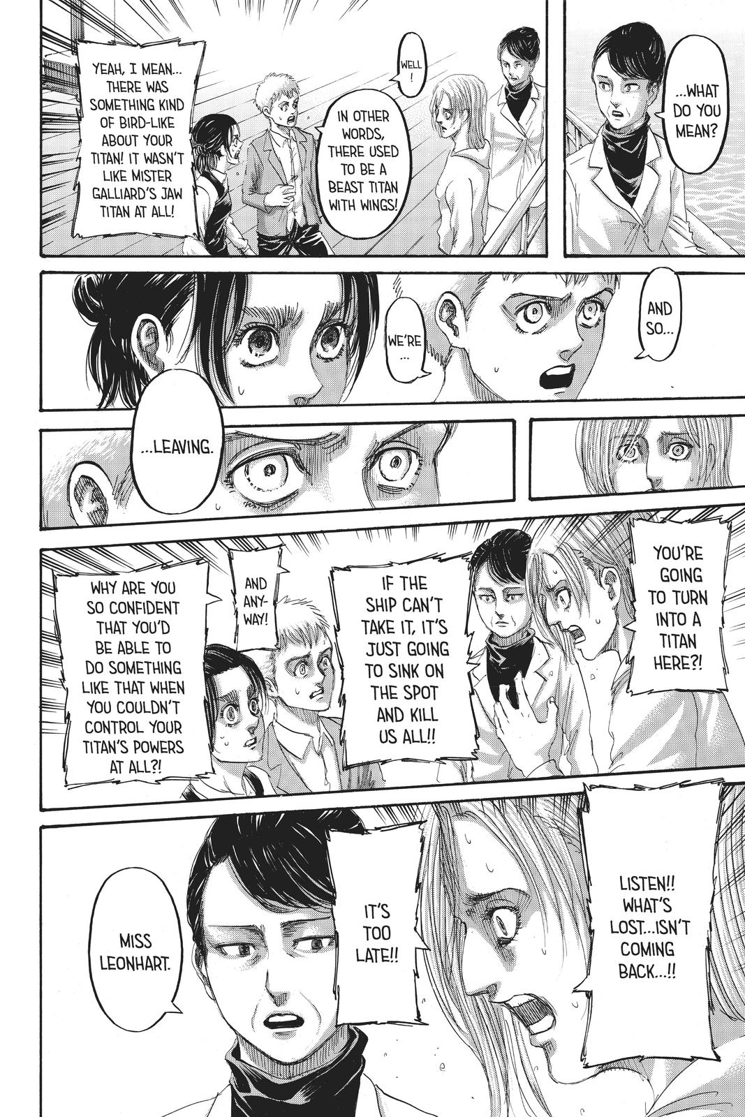 Shingeki no Kyojin - Attack on Titan Chap 133 - Next Chap 134