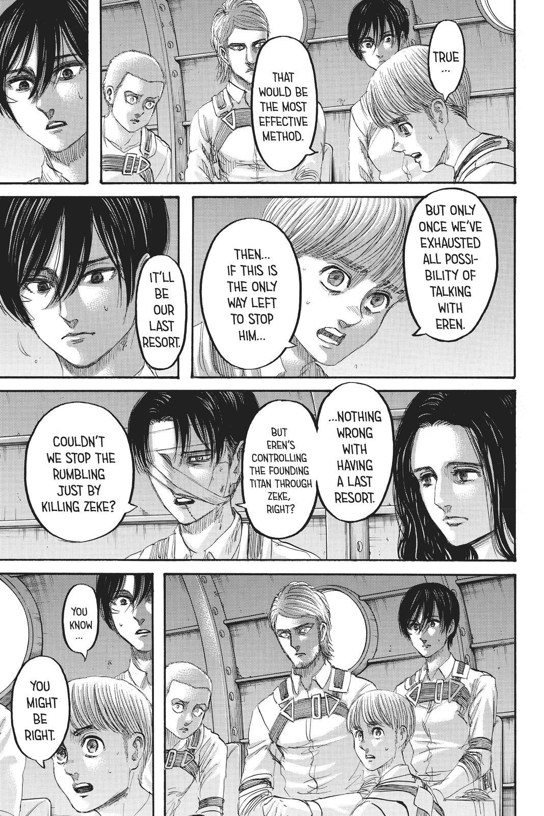Shingeki no Kyojin - Attack on Titan Chap 133 - Next Chap 134