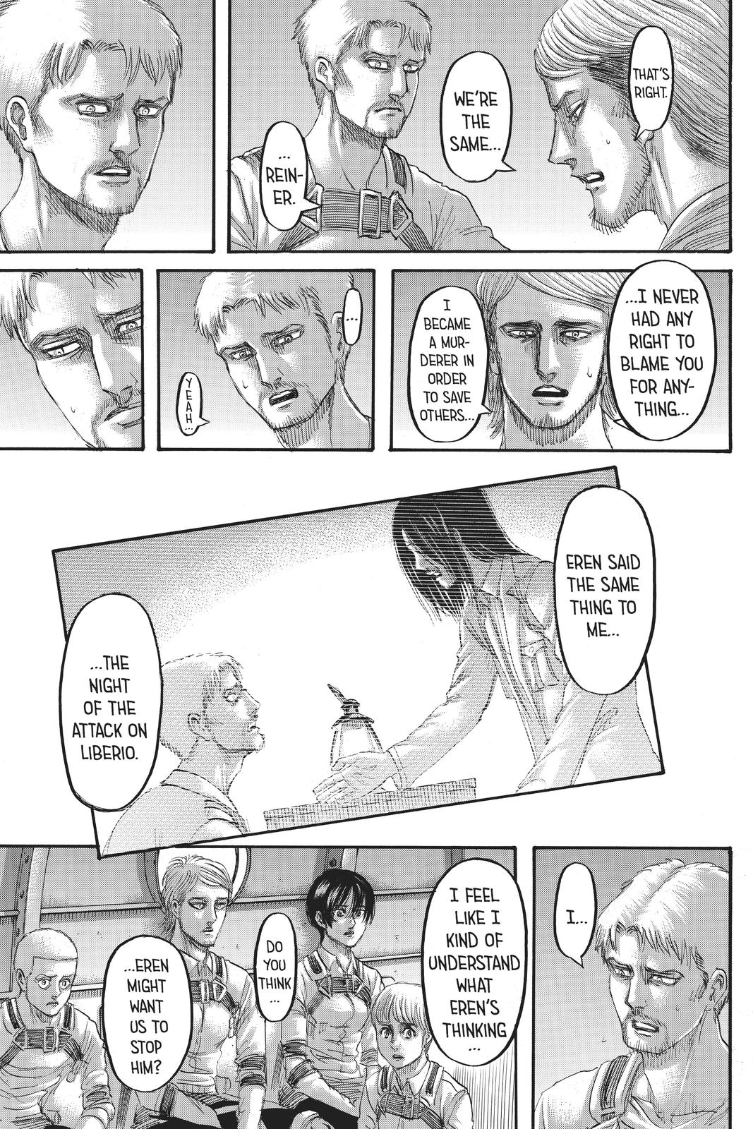 Shingeki no Kyojin - Attack on Titan Chap 133 - Next Chap 134