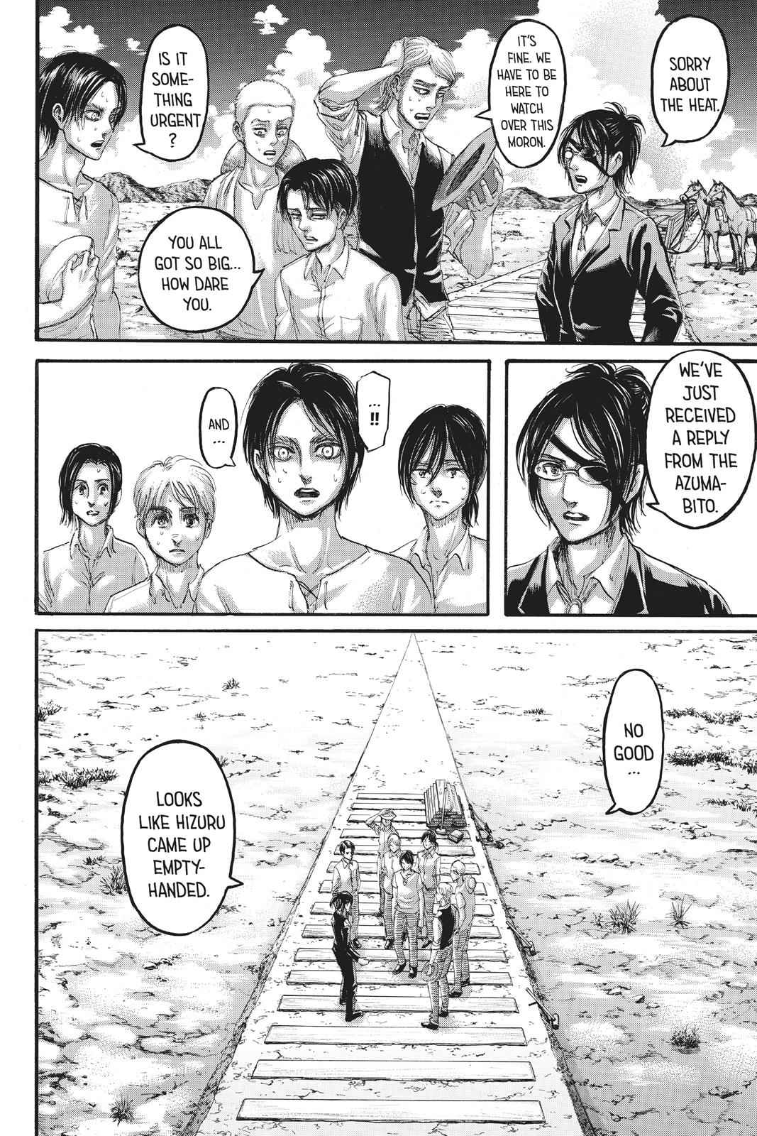 Shingeki no Kyojin - Attack on Titan Chap 108 - Next Chap 109