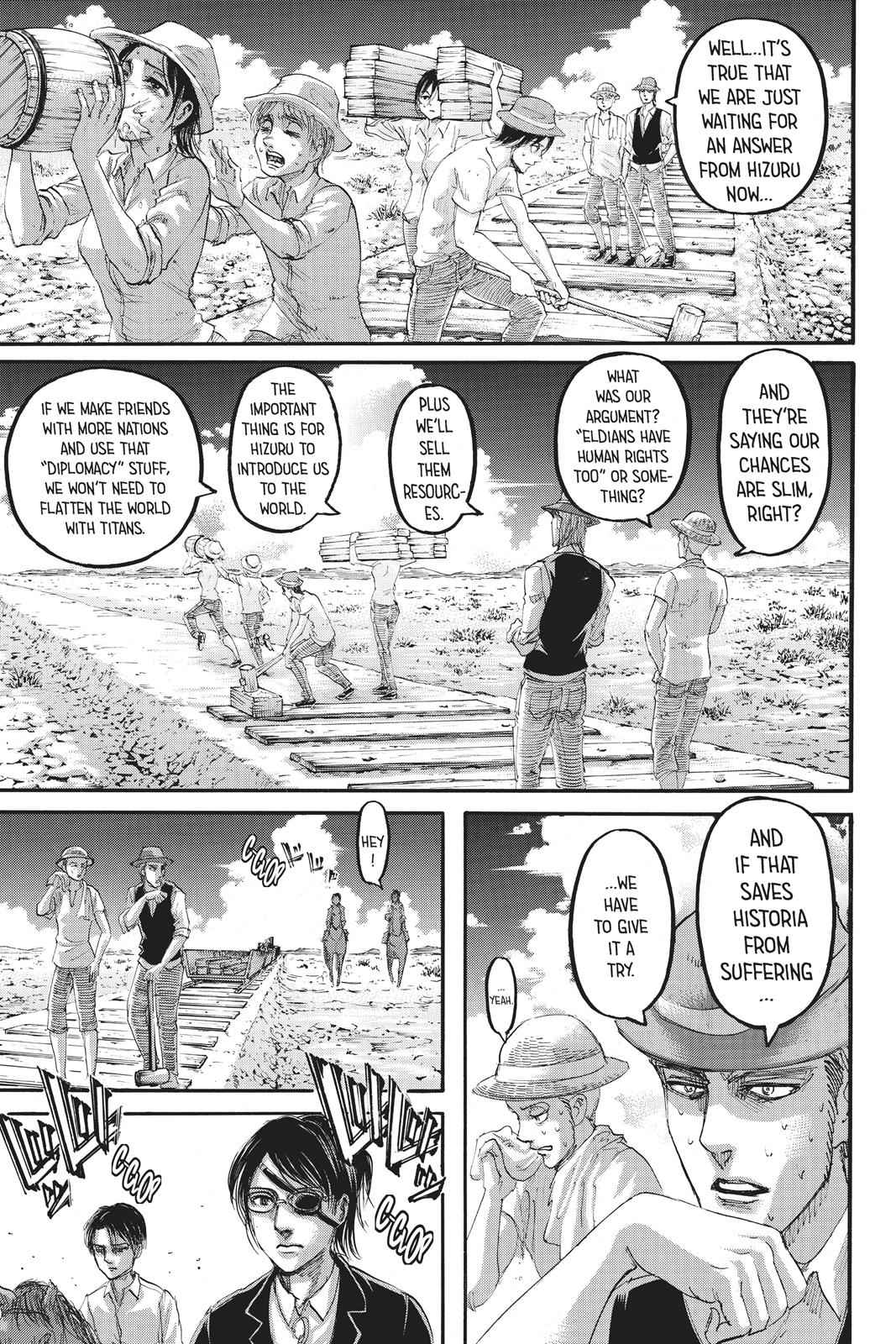 Shingeki no Kyojin - Attack on Titan Chap 108 - Next Chap 109