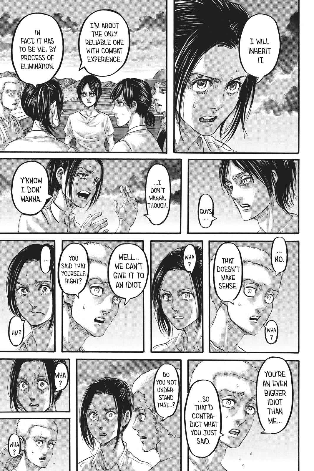 Shingeki no Kyojin - Attack on Titan Chap 108 - Next Chap 109