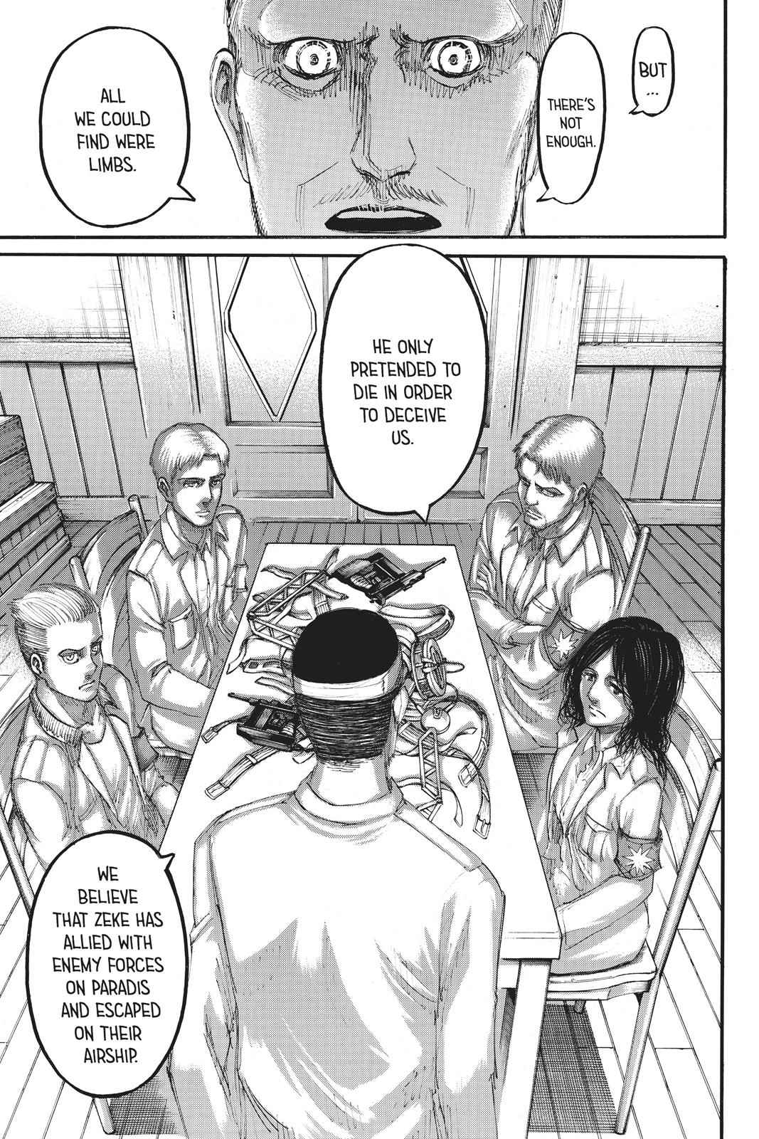 Shingeki no Kyojin - Attack on Titan Chap 108 - Next Chap 109