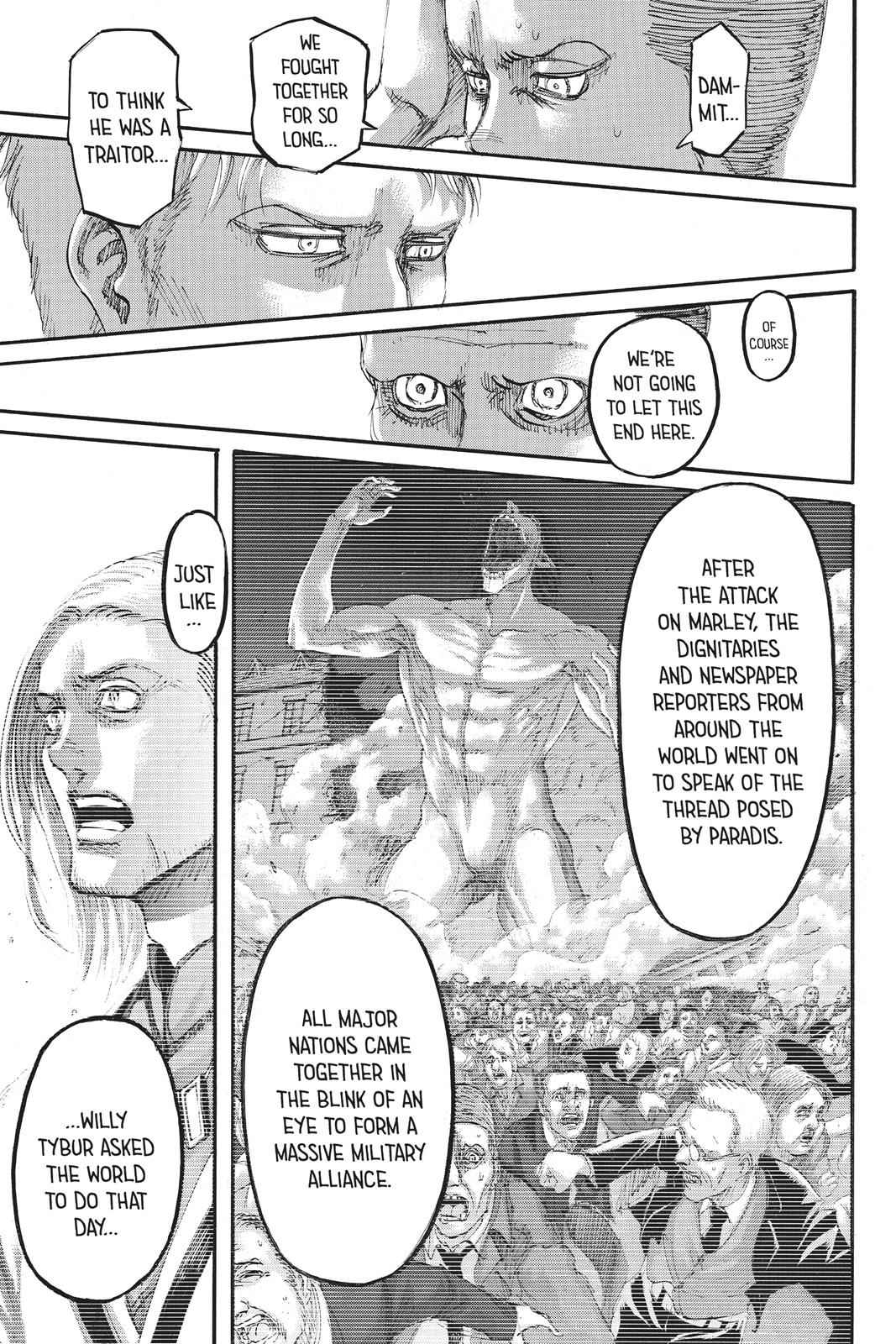 Shingeki no Kyojin - Attack on Titan Chap 108 - Next Chap 109