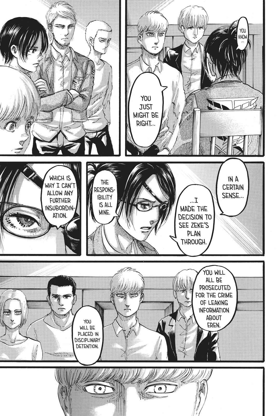 Shingeki no Kyojin - Attack on Titan Chap 109 - Next Chap 110
